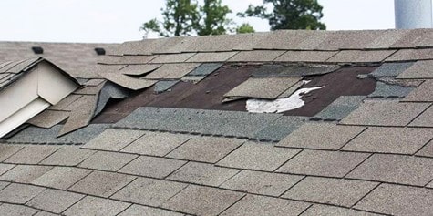 leaking roof