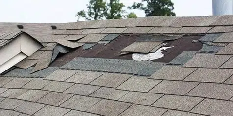 leaking roof