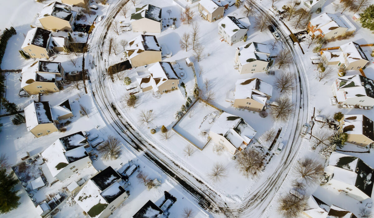 post snow roof care