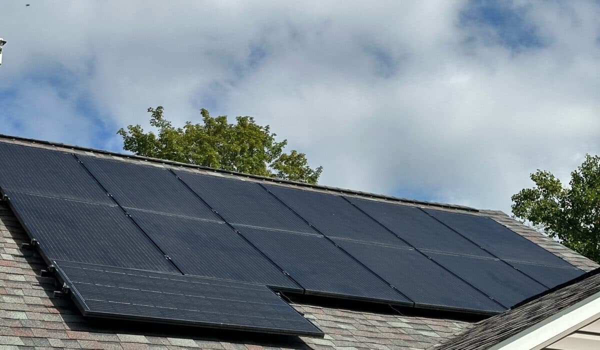solar panel installation