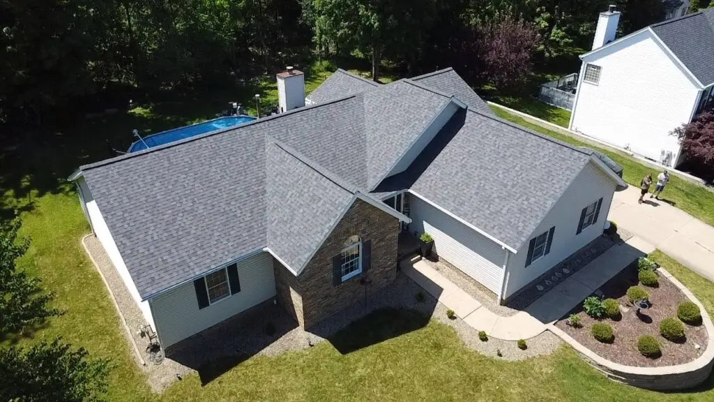 Roof replacement done in North Olmsted Ohio