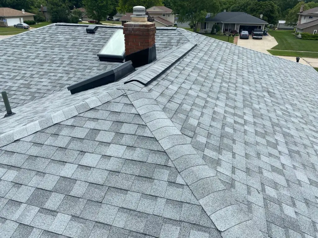 Roof replacement done by Cleveland roofing company